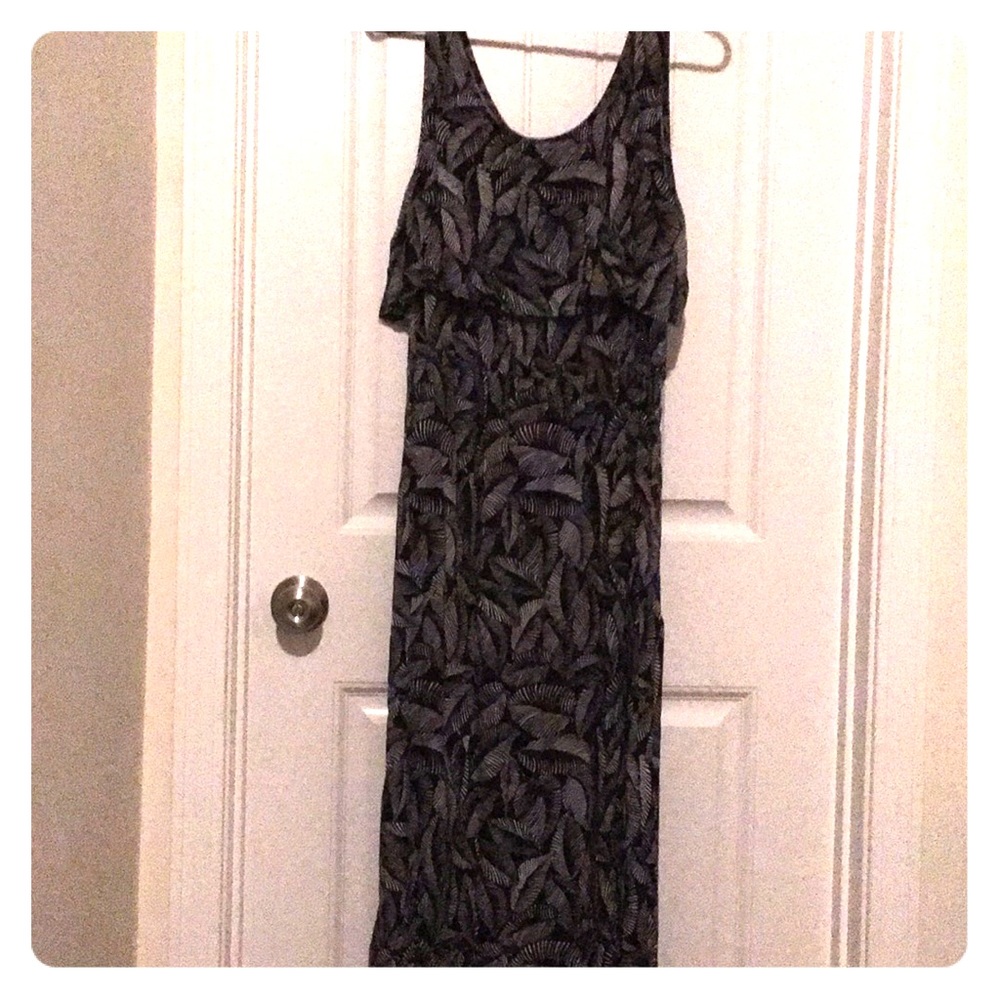 Black & White Maxi Dress